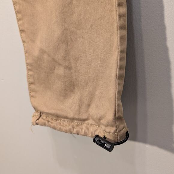 PacSun Cargo Jogger Pants Elastic Waist Drawstring Pockets Utility - Size M - Picture 5 of 12